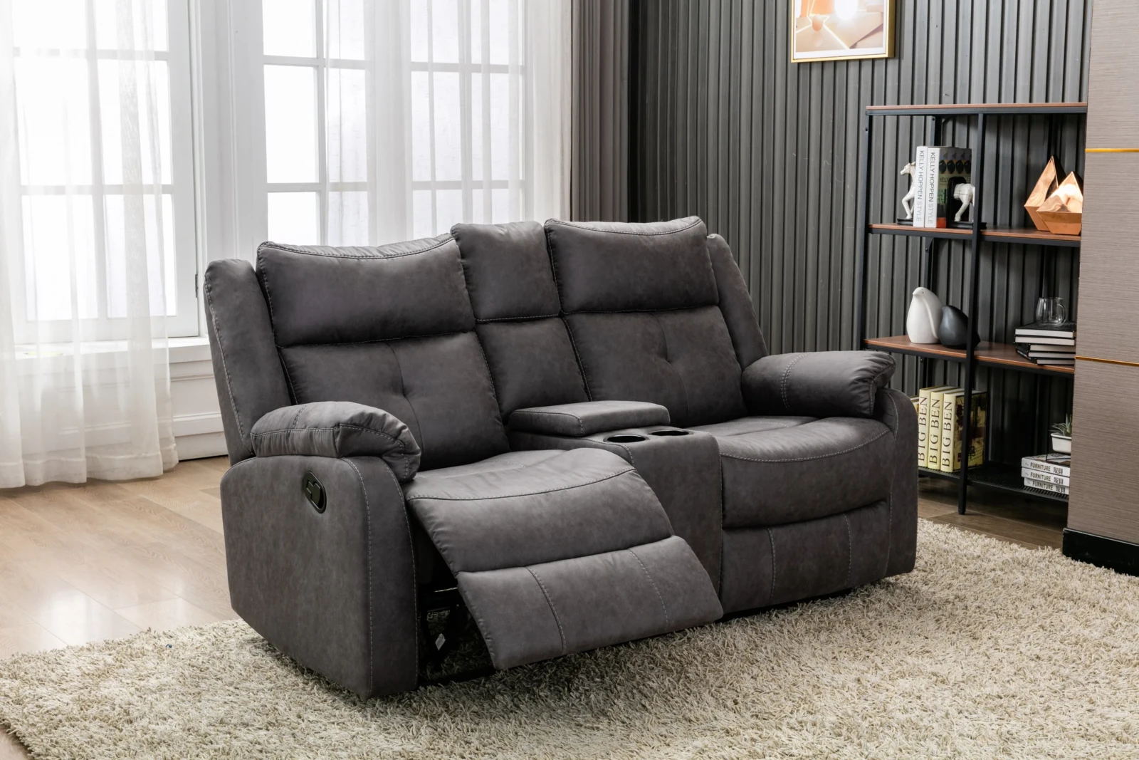 Alcove Recliner Sofa - Anchor 2 seater with console Alcove Recliner Sofa - Anchor 2 seater with console
