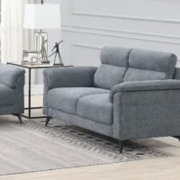 Bloom Sofa - Grey 2 seater