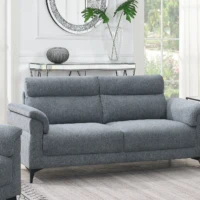 Bloom Sofa - Grey 3 seater