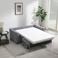 Cabin Sofa Bed - Grey as a bed