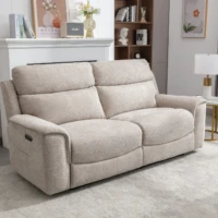 Cloud Power Recliner Sofa - Beige 2 seater