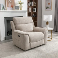 Cloud Power Recliner Sofa - Beige armchair