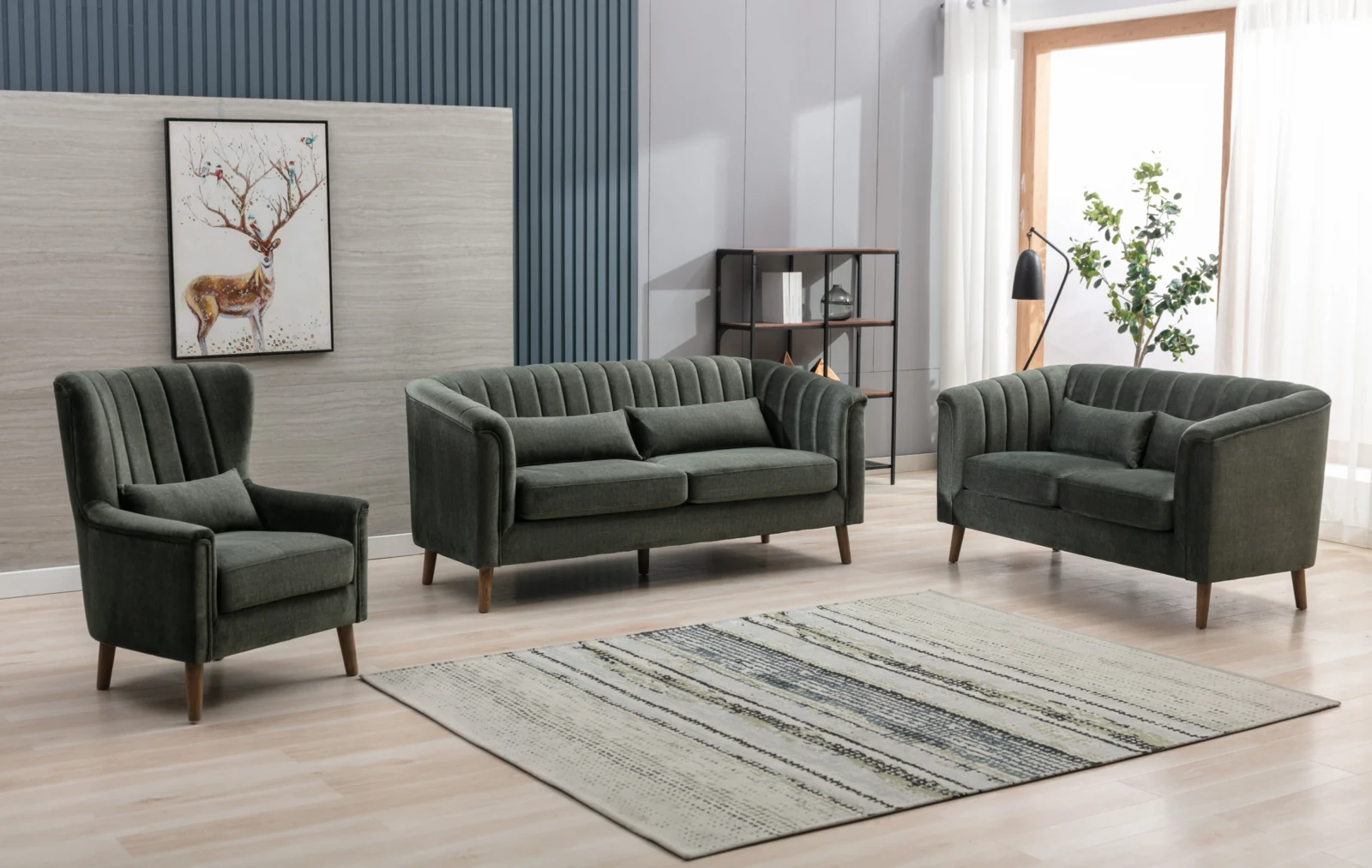 Cottage Sofa - Winter Moss suite Cottage Sofa - Winter Moss suite