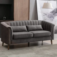 Cottage Sofa - Graphite 3 seater Cottage Sofa - Graphite 3 seater