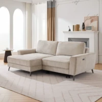 Drift Power Recliner Sofa - Beige chaise Drift Power Recliner Sofa - Beige chaise