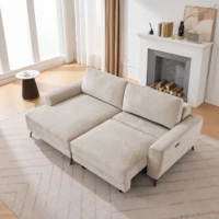 Drift Power Recliner Sofa - Beige detail Drift Power Recliner Sofa - Beige detail