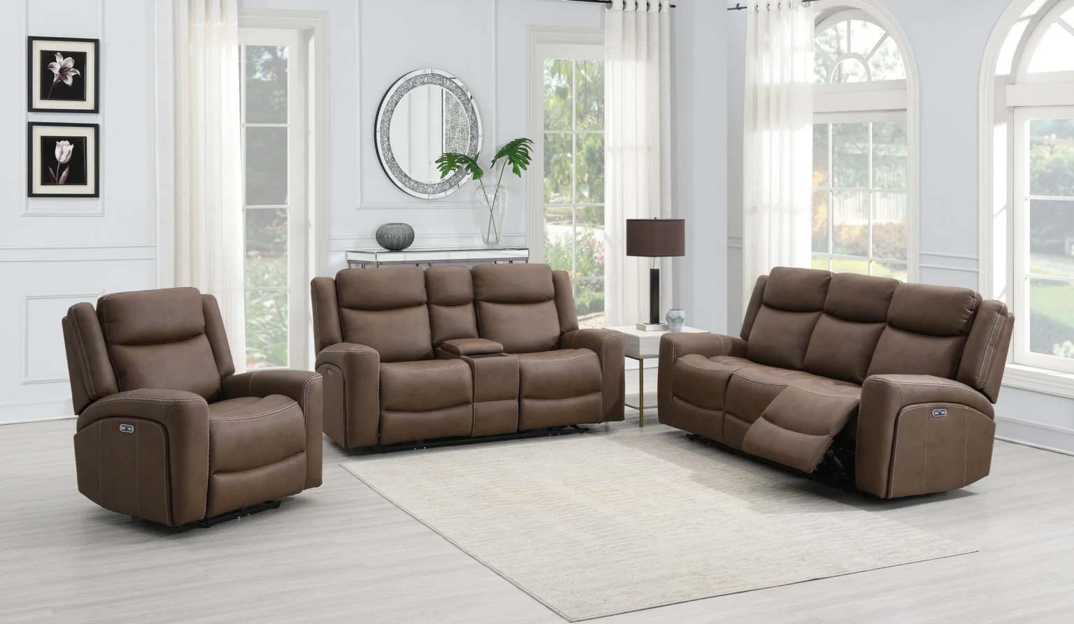 Ember Power Recliner Sofa