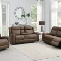Ember Power Recliner Sofa - Chestnut suite