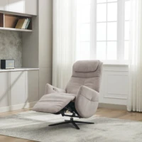 Fireside Recliner Chair - Oyster detail Fireside Recliner Chair - Oyster detail