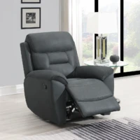 Haven Manual Recliner Sofa - Charcoal armchair Haven Manual Recliner Sofa - Charcoal armchair