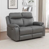 Haven Power Recliner Sofa - Charcoal 2 seater Haven Power Recliner Sofa - Charcoal 2 seater