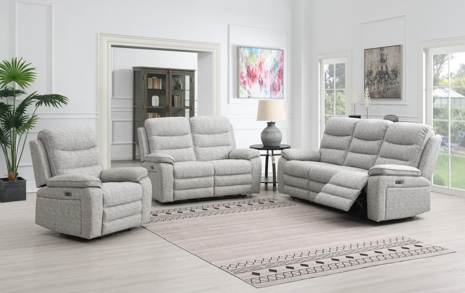 Hearth Power Recliner Sofa