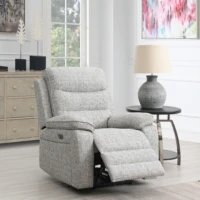 Hearth Power Recliner Sofa - Light Grey armchair Hearth Power Recliner Sofa - Light Grey armchair