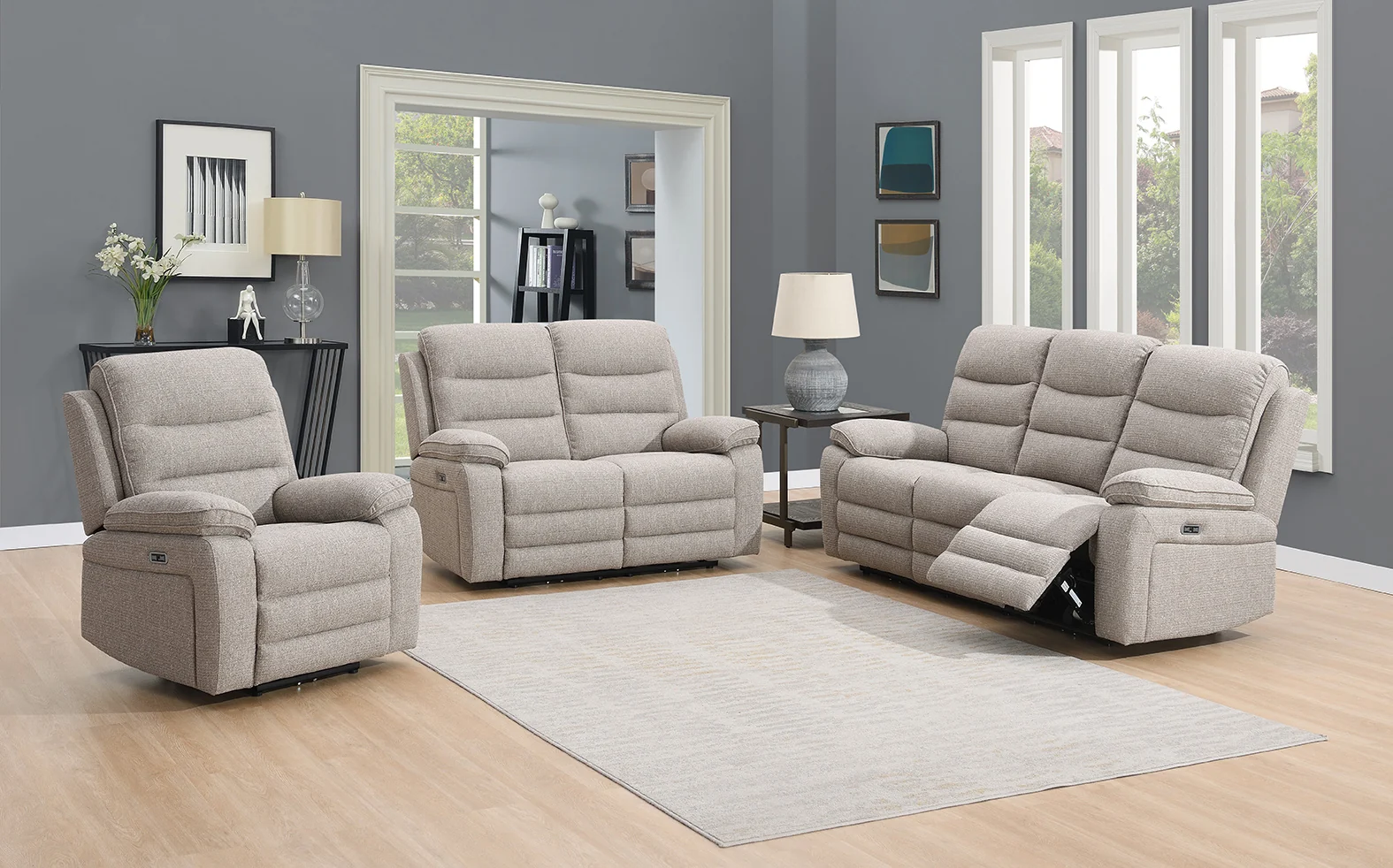 Electric recliner sofas