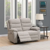 Hearth Power Recliner Sofa - Oatmeal 2 seater Hearth Power Recliner Sofa - Oatmeal 2 seater