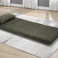 Lodge Sofa Bed - Winter Moss as a bed Lodge Sofa Bed - Winter Moss as a bed