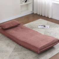 Lodge Sofa Bed - Rust as a bed Lodge Sofa Bed - Rust as a bed
