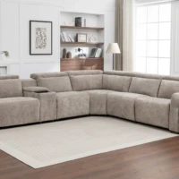 Nook Power Recliner Sofa - Beige corner Nook Power Recliner Sofa - Beige corner