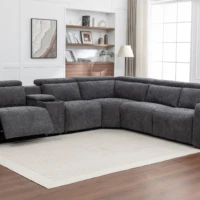 Nook Power Recliner Sofa - Graphite corner Nook Power Recliner Sofa - Graphite corner