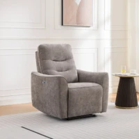 Orchard Power Recliner Sofa - Stone armchair