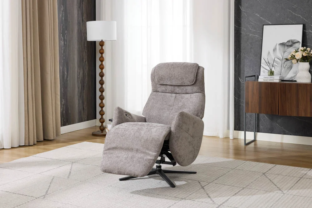 Repose Recliner Chair - Stone detail Repose Recliner Chair - Stone detail