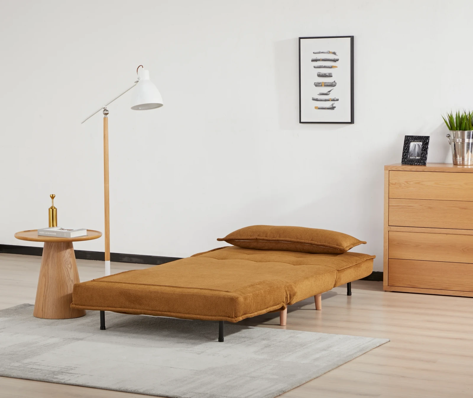 Retreat Sofa Bed - Pumpkin as a bed Retreat Sofa Bed - Pumpkin as a bed