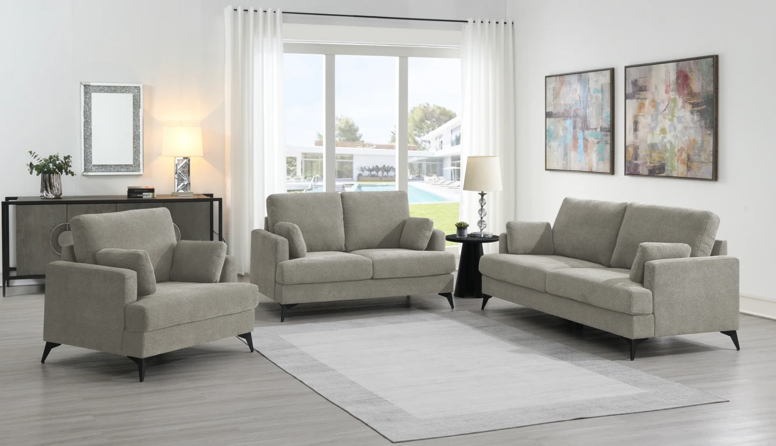 Sunday Sofa - Beige detail Sunday Sofa - Beige detail
