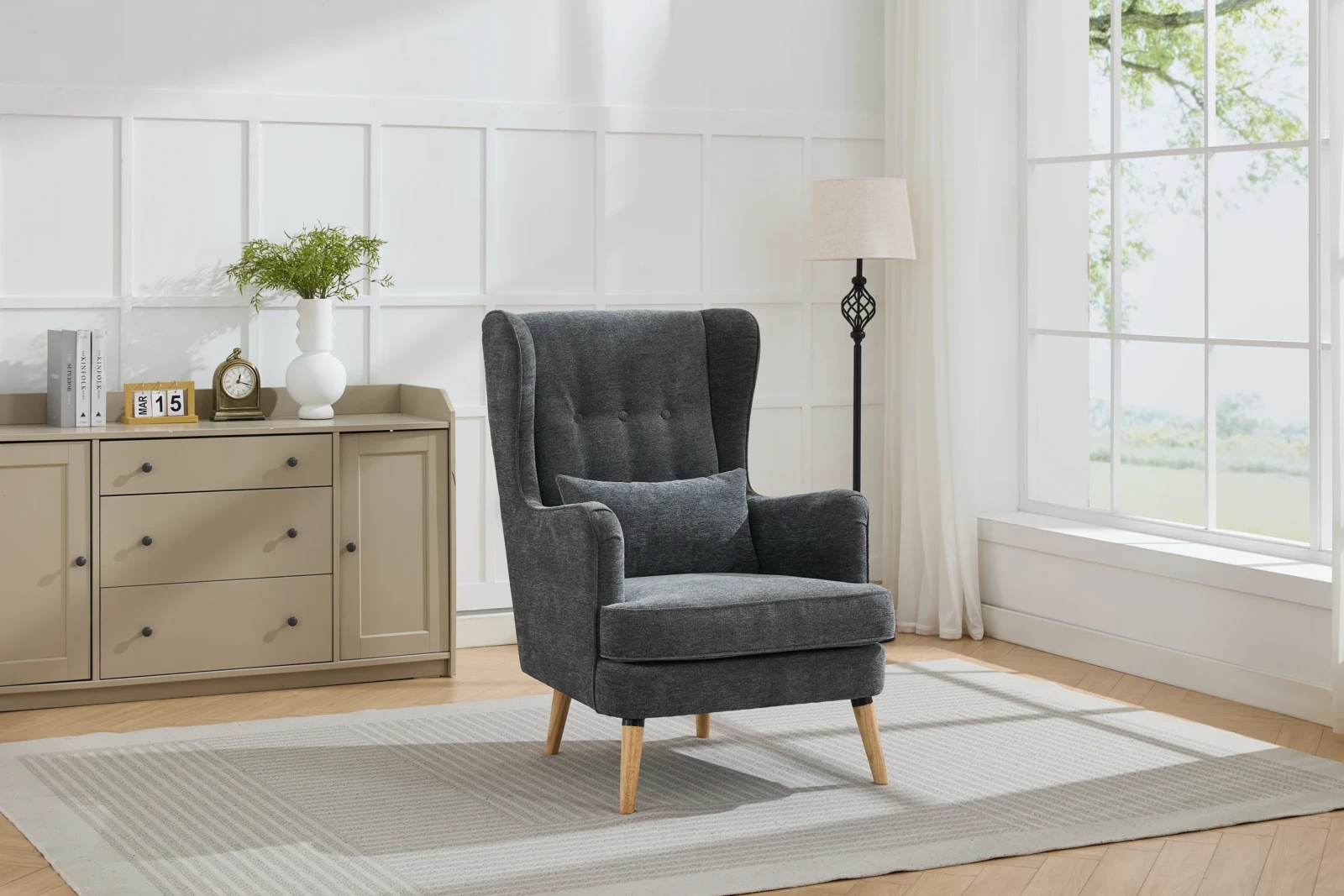 Tea Armchair - Grey Tea Armchair - Grey
