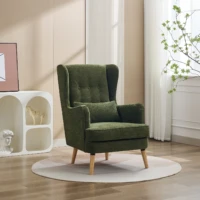 Tea Armchair - Moss detail Tea Armchair - Moss detail