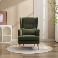 Tea Armchair - Moss detail Tea Armchair - Moss detail
