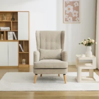 Tea Armchair - Beige detail Tea Armchair - Beige detail