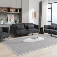 Tweed Sofa - Dark Grey suite Tweed Sofa - Dark Grey suite