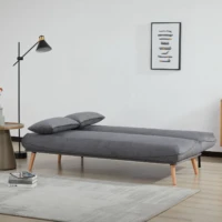 Weekend Sofa Bed - Dark Grey as a bed Weekend Sofa Bed - Dark Grey as a bed